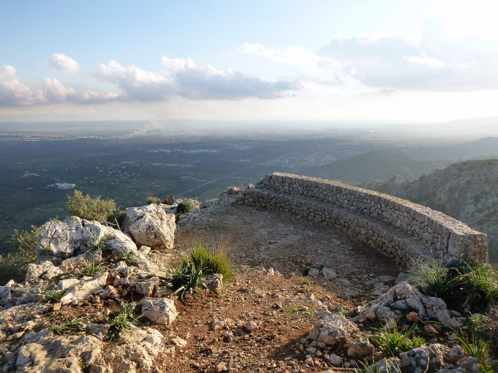 Hiking in Mallorca, Spain.