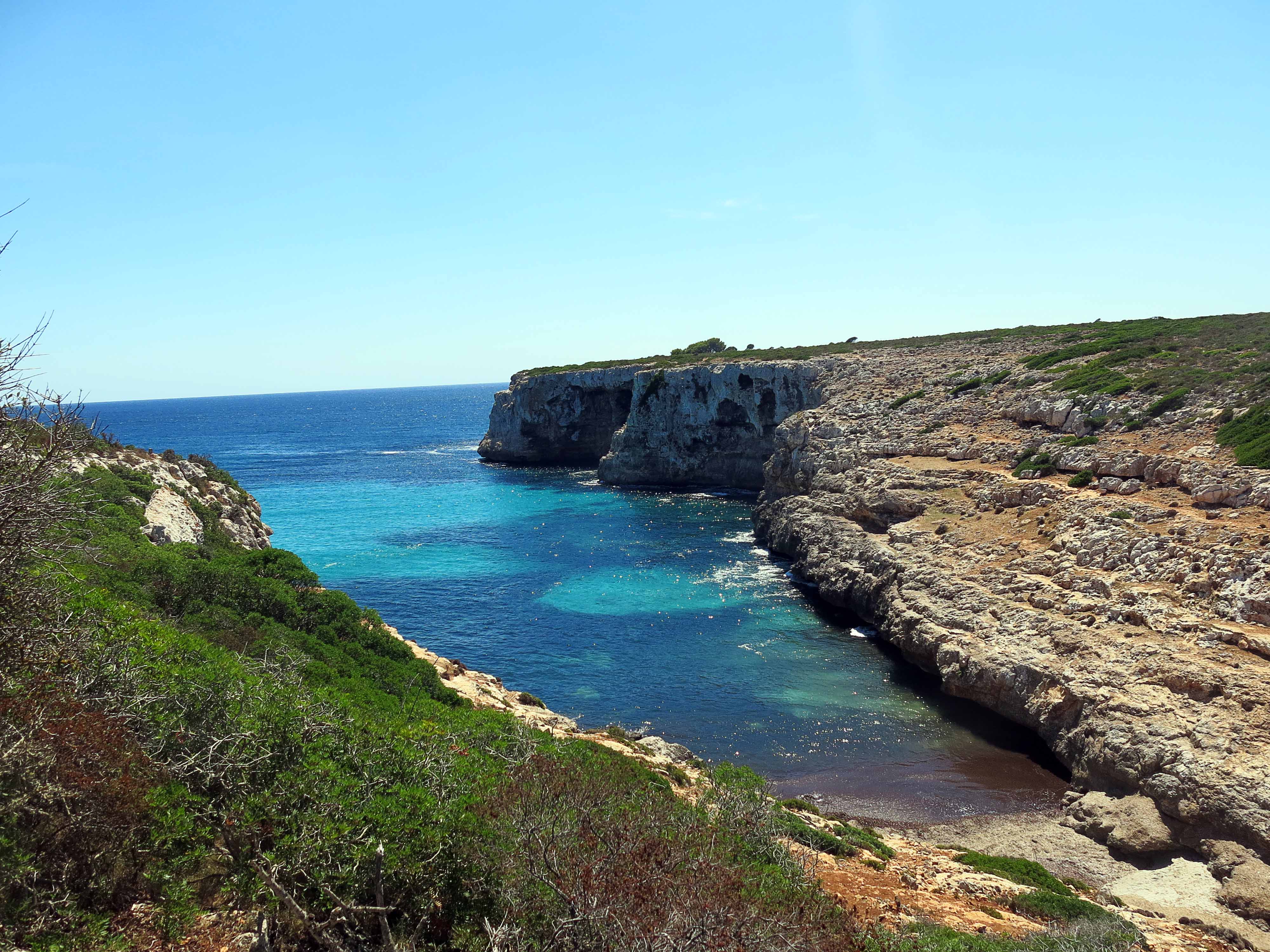 Sea Caving in Mallorca, Spain.